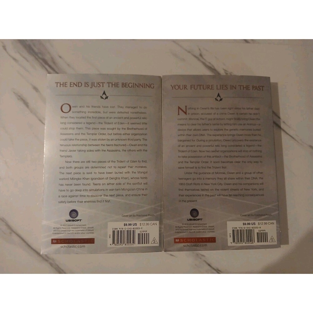 LOT 2 TRADE PB ASSASSIN'S CREED: LAST DESCENDANTS SERIES BY MATTHEW J. KIRBY - Picture 2 of 6